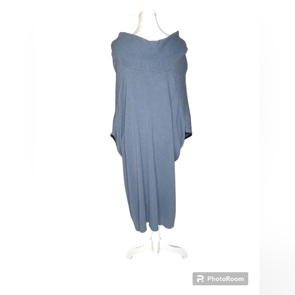 Soft Surroundings Gray Tunic Cotton/Cashmere blend. Size S/M - Picture 3 of 9